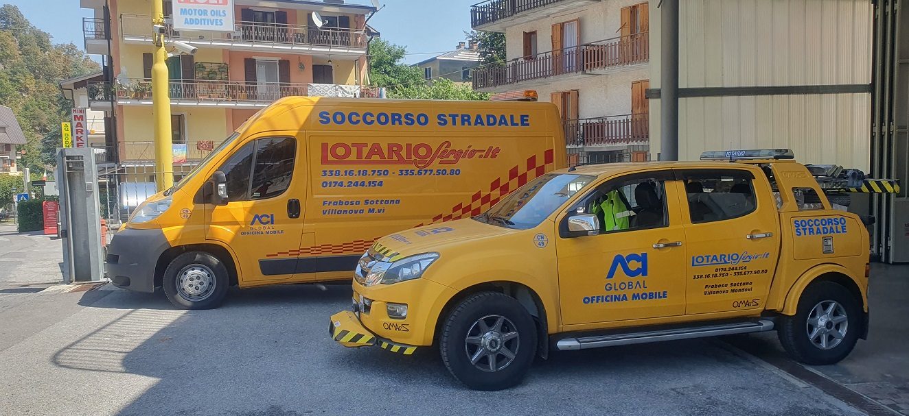I mezzi del soccorso stradale Lotario Sergio